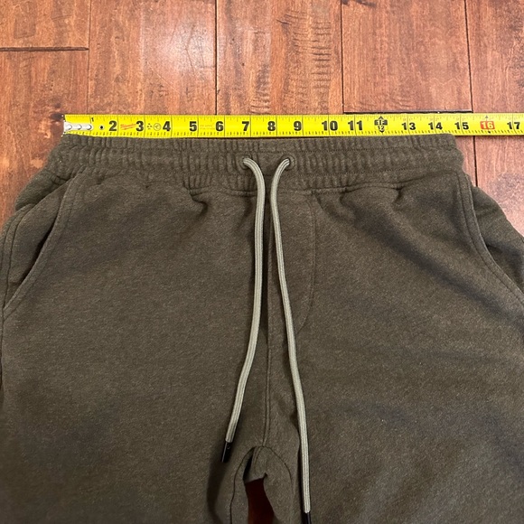 ATM Anthony Thomas Melillo Mlange French Terry Joggers in Olive Green Sz Small - Picture 4 of 13